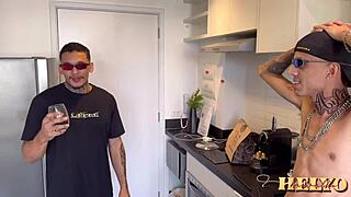 I couldn't resist the sexy delivery guy