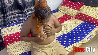 madam fucks her house-help, and it's hot!