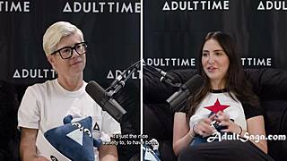 chatting with cute actress jane wilde in an interview