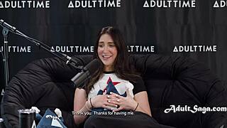 chatting with cute actress jane wilde in an interview