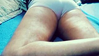 Hot man broadcasting his show in the private room of an adult-only website