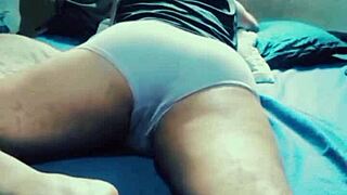 Hot man broadcasting his show in the private room of an adult-only website