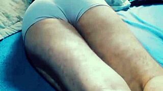 Hot man broadcasting his show in the private room of an adult-only website