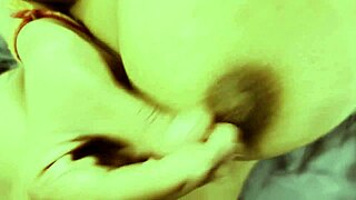 indian college girl enjoys full fun with her boobs and pussy after drinking