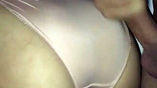 latina teen masturbates and cums in her panties