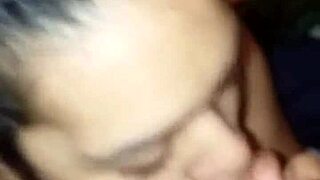 Sloppy Deepthroat Latina Sucking Cock