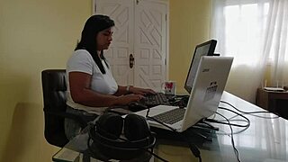 nicoly mattos couldn't resist temptation at work