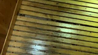 katty blake and her guy fucking in public spa