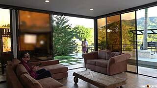 I fucked the blind man's daughter right next to him, cum drops made him think it was cream.