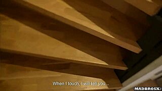 our friend maxime horns caught us fucking his girlfriend noochka as soon as she wakes up