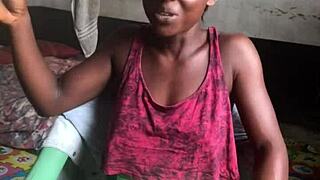 Crazy Bitch Smoking In Room