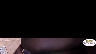 horny guy picks fucking big ass over eating