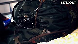 lucky teen fucks bbc roommate in horny hostel vacation