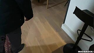 our friend maxime horns caught us fucking his girlfriend noochka as soon as she wakes up