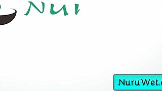 i admire stunning blonde skylar snow's amazing natural big boobs during wet nuru massage