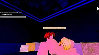 stepmom and stepson while father works