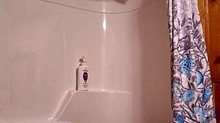 sneaky video of me getting ready for a shower