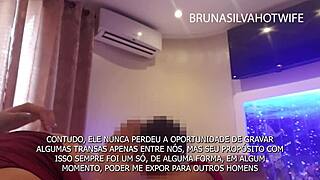 Married Brazilian Woman Exposed by Husband with Brunasi Lvahot