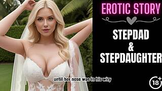 Bride Gives Stepdad Intense Blowjob In Taboo First Time Part 1