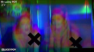 Huge Natural Boob Threesome with Busty Blondes Angie Faith and Aria Six.