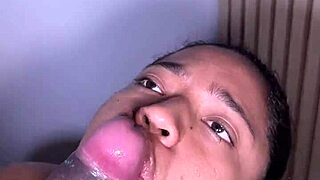 He Cums Early Eating Huge Cock Amateur Couple