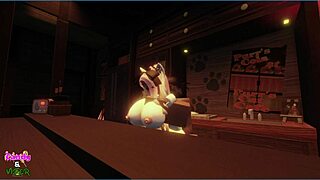 in the ro-condos, the candy demi-human gets her sexy ass fucked