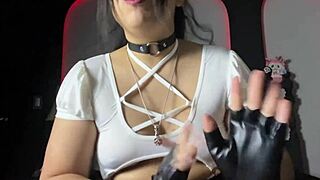 Classmate mocks your small penis in humiliating roleplay