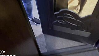 russian soldier fuckin lonely wife in pussy and ass, it's rough and hot