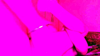 Macho takes me while wearing pink socks.