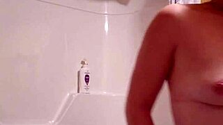 sneaky video of me getting ready for a shower