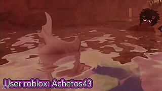 a couple of sharks exploring the ocean depths together