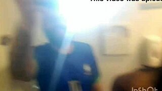 No Clients At Club So We Took Security Guard To Bathroom