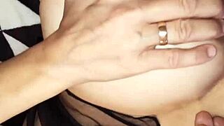 beautiful married couple enjoys varied sex at home