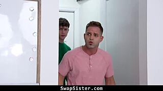 girls' pussies get pummeled by stepbrothers in taboo swap