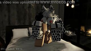 filling her up after a month of no cum