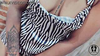 why not watch this ebony twerking her booty in a sexy dress at the stripper club