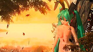 Check out hatsune miku in her velvet arabesque bunny costume mod