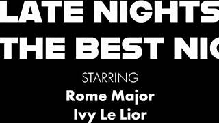 Exotic brunette ivy le lior feels intense pleasure as rome major deeply fucks her wet pussy, building to an overwhelming orgasm