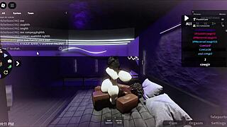 Submissive White Whore Takes Big Black Cock In Roblox Condo!