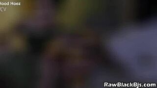 Soul-Sucking Big Black Cock Blowjob