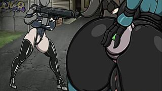 Robot sexual y su amiga parte 9