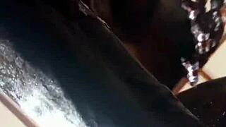 Watch this african teen suck, throat, and fuck sloppy dick in the compilation