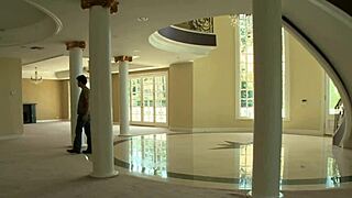 brunette milf mom big tits fucked in a doggy style