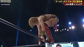 who will win, syuri or giulia in the world of stardom championship?