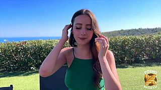 hellolimoon stunning brunette craves double mmf filling