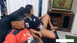 corinthiana versus flamenguista soccer game turns into outdoor sex challenge