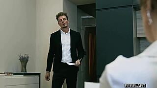 lesbian accountant discovers blowjob fun and has first sex with man