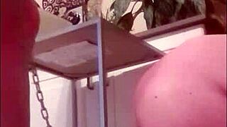 Humiliations and golden shower for my slave today!