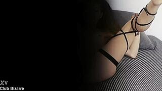 petite skinny nikolehardx fucked with monster dildo in dorm bdsm