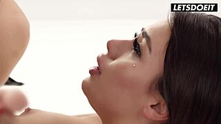 Perfect PAWG teen Martina Smeraldi craves big white cock first thing in the morning!